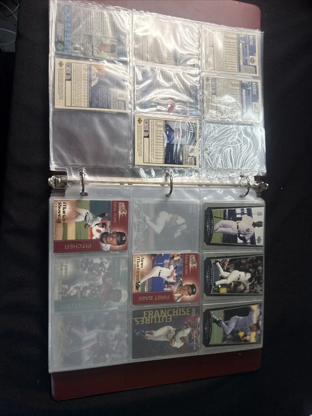 Baseball Card Lot Mint In Binder Since Early 2000s 100 Card Lot Hall Of Famers